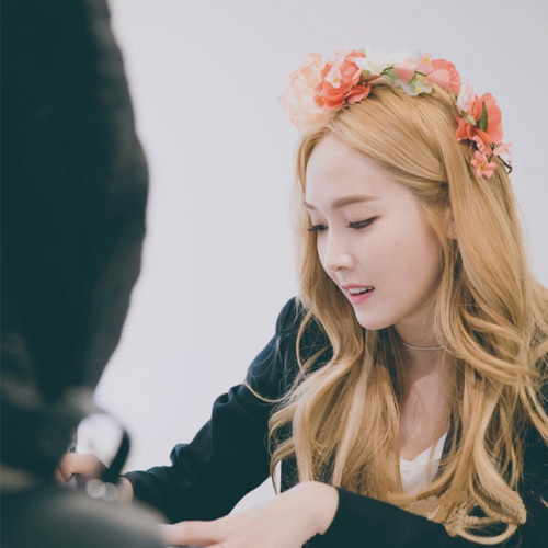 被Jessica的金发撩到了！仙女气质不来一发？