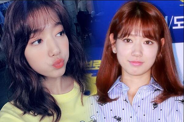 告别烂大街的Lob头 朴信惠新剪中长发